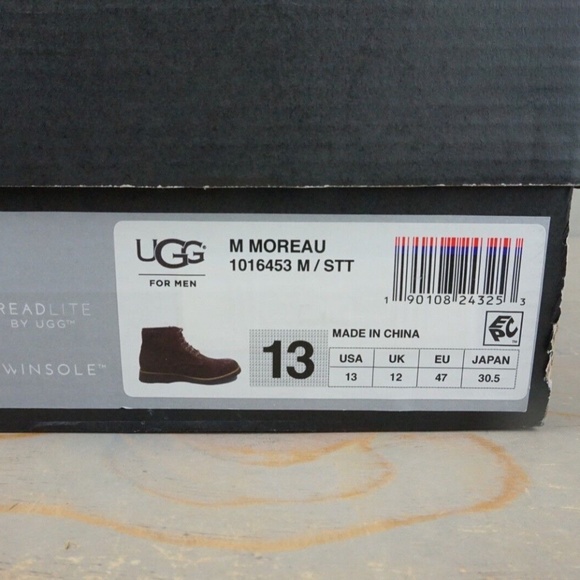 UGG MOREAU MENS WINTER BOOTS NEW IN BOX - Picture 6 of 7